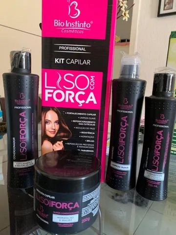 Bio Instinto Liso com Força - Kit para Cabelos Lisos e