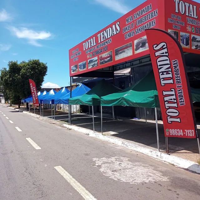 Tenda 3x3 lona PVC 