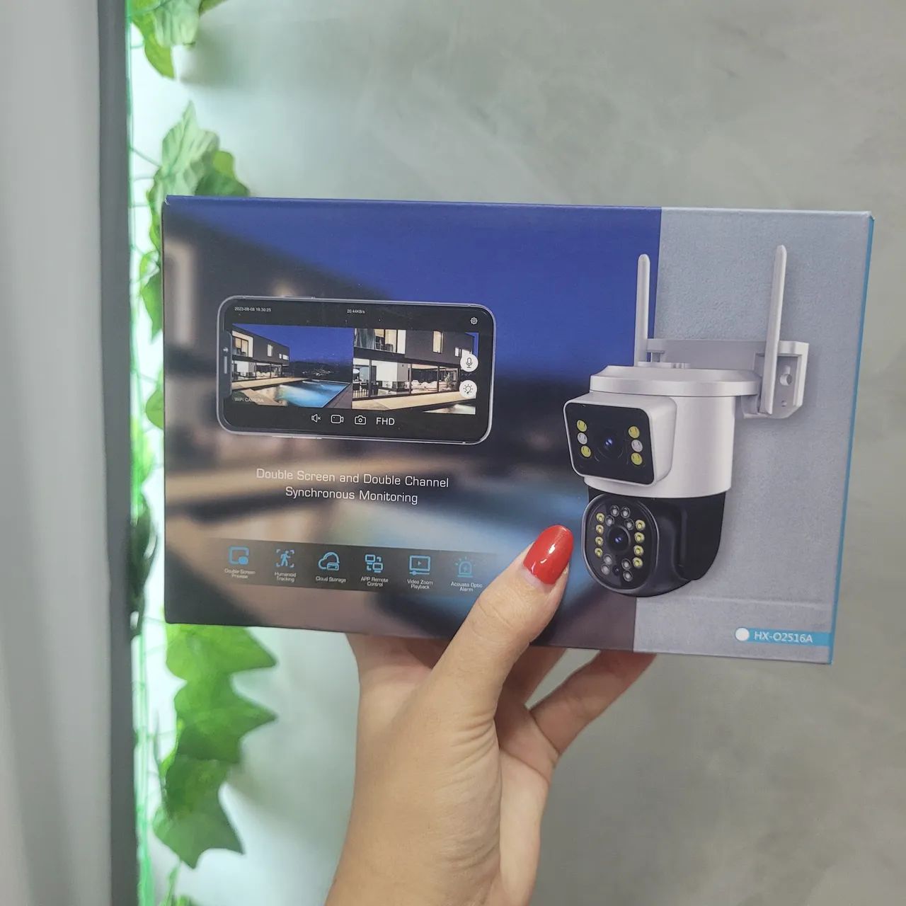 Câmera de Segurança Wi-Fi Full HD - Foto 3