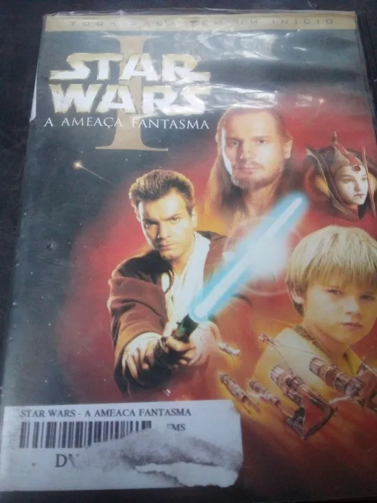 DVD Star Wars A Ameaça Fantasma