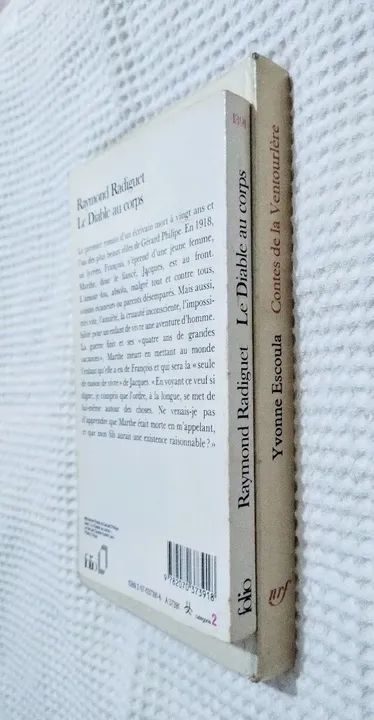 Livros - Le Diable au corps/Contes de la Ventourlère Yvonne <br> - Foto 2