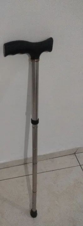 Bengala de alumínio dobrável