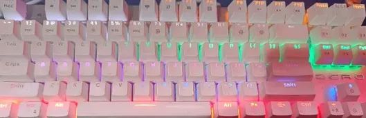 teclado zero branco 