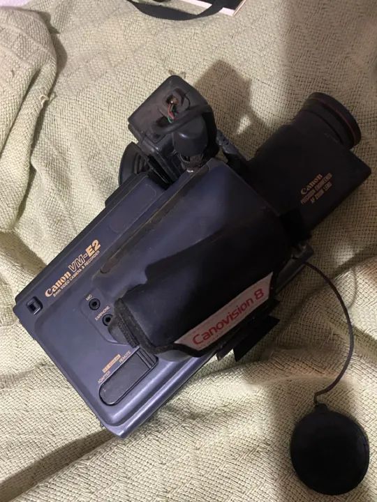 filmadora analógica Canon que utiliza fitas de vídeo Video8 ou Hi8 - Foto 3