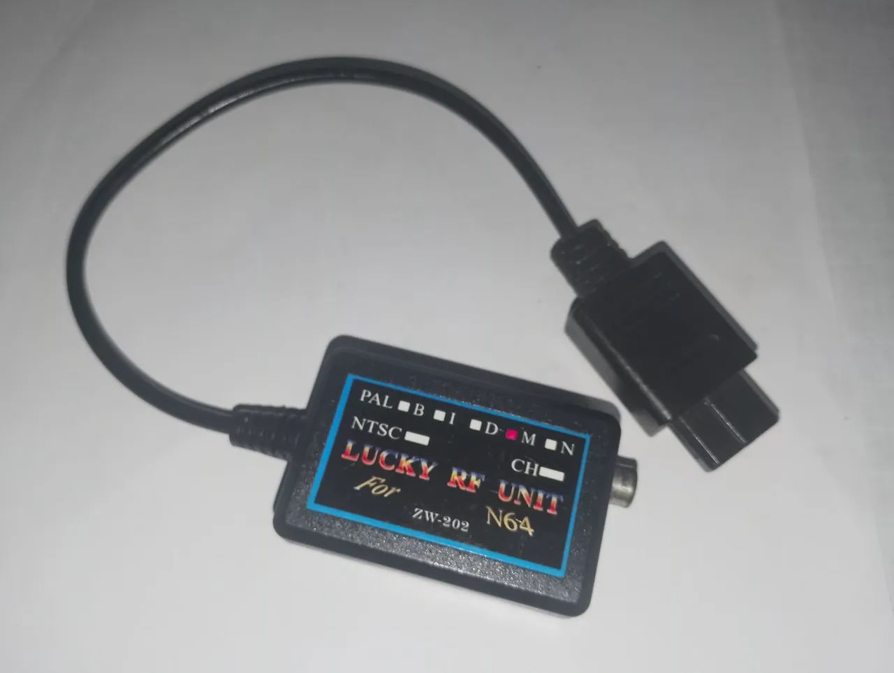 02 Adaptador Módulo RF Tv game n64 SNES S famicon - Foto 2
