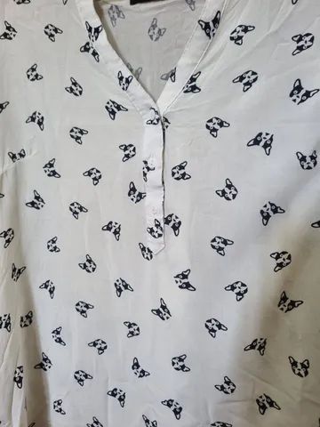 Camisa de viscose P - Foto 2