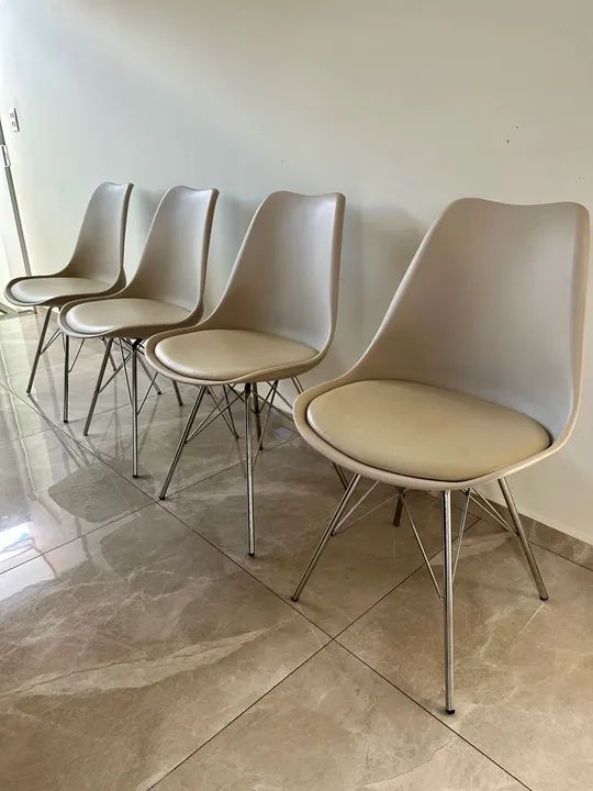 Conjunto Mesa para Sala de Jantar + 4 cadeiras - Foto 3
