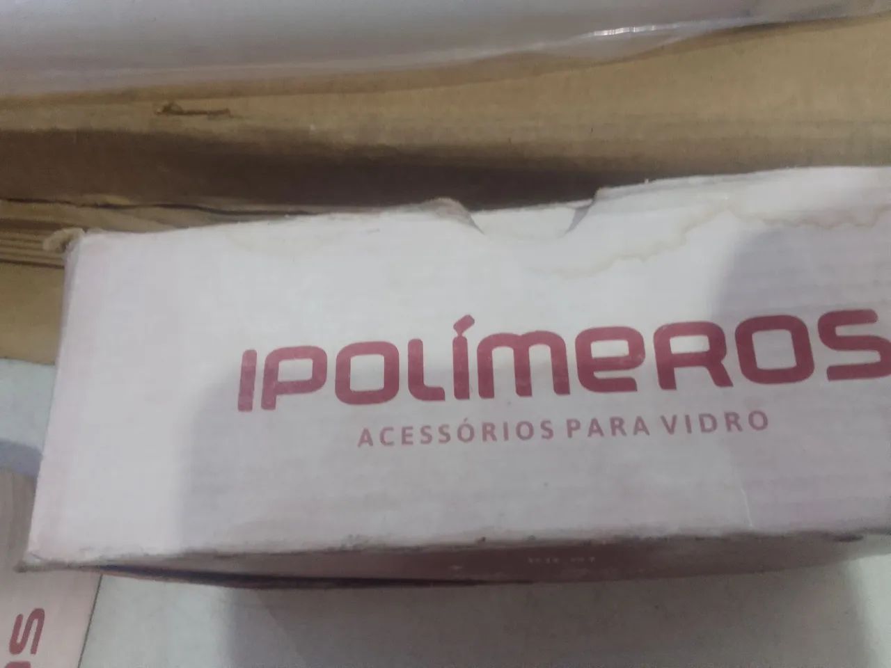 Par de puxadores de porta em PVC branco - Foto 2