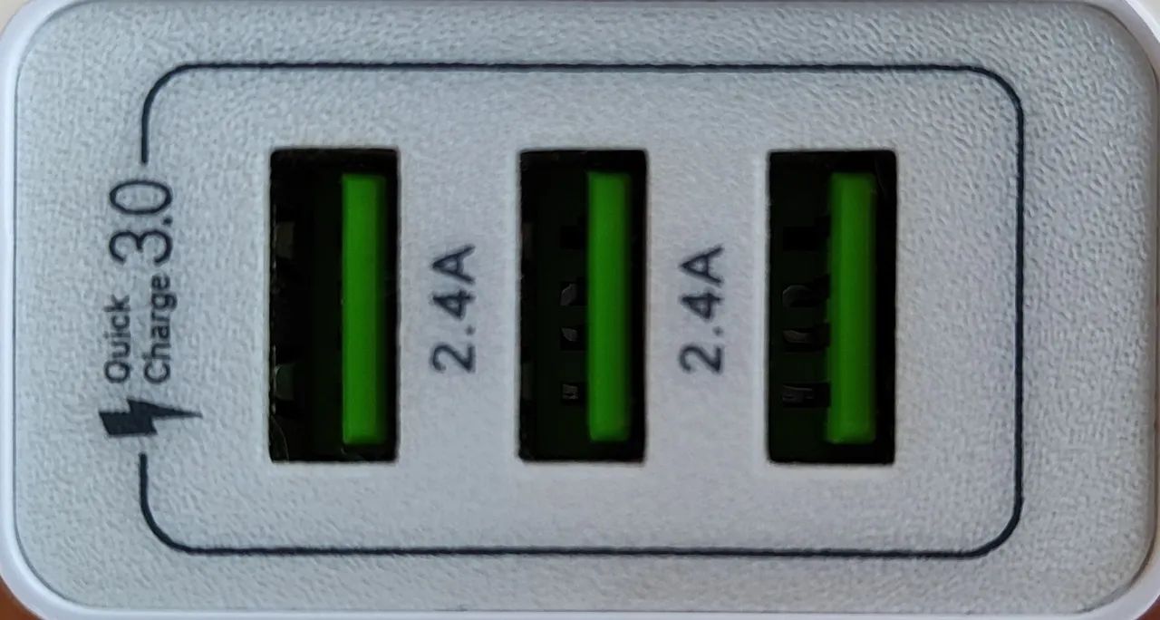 Carregador de Celular Micro USB 5V 4.1A - Novo! - Foto 2