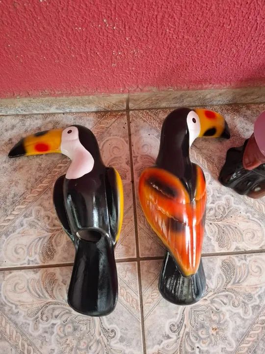 Artesanato em cerâmica branca envernizado  - Foto 2