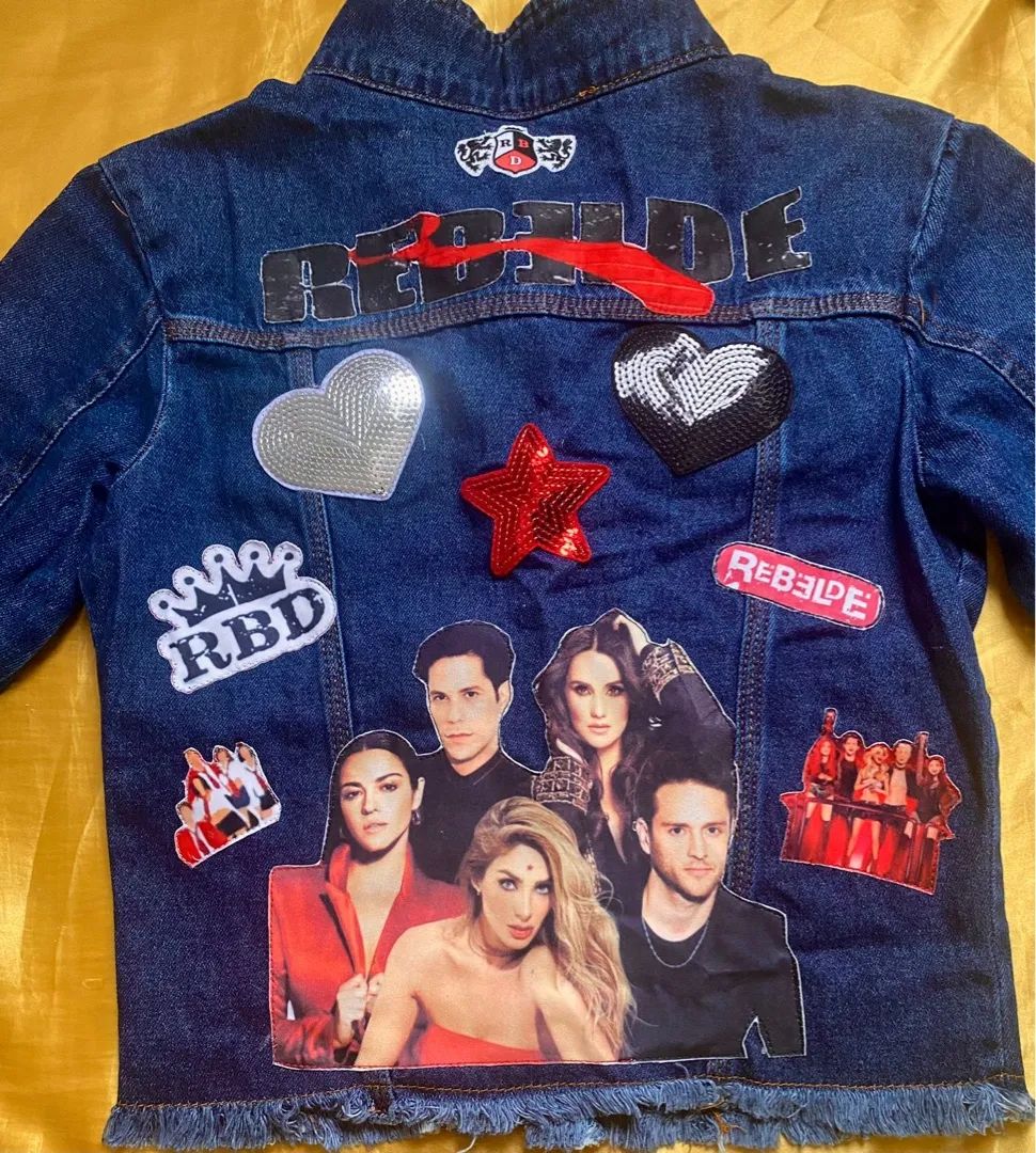 Jaqueta Jeans  Personalizada RBD - Rebelde - Foto 5