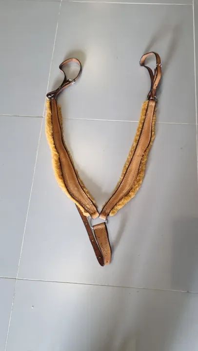  Sela Americana em Couro de Búfalo - LUXO - CAVALGADA - prova - Foto 5