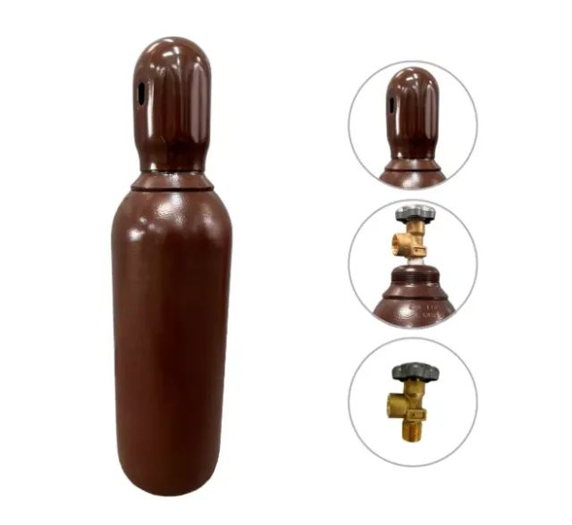 Cilindro Argônio 7 Litros / 1M³ GALZER vazio - Foto 3