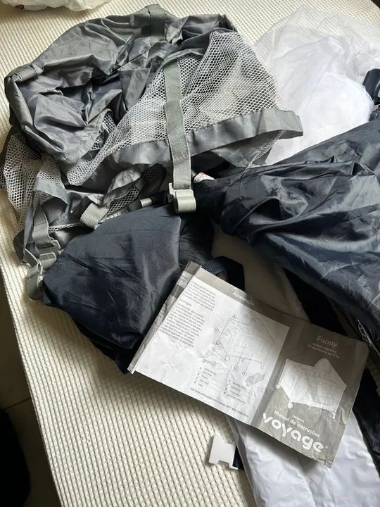 Berço portátil com mosquiteiro - Foto 2