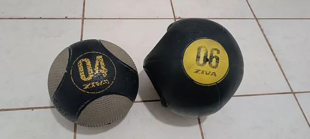 Medicine ball ziva treinamento funcional kit - Academia e Exercícios ...