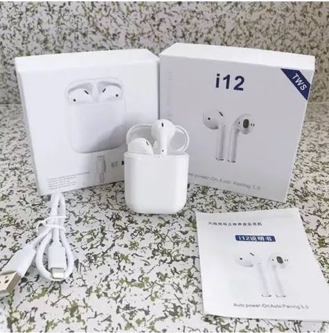 Fone bluetooth i12 original. - Foto 2