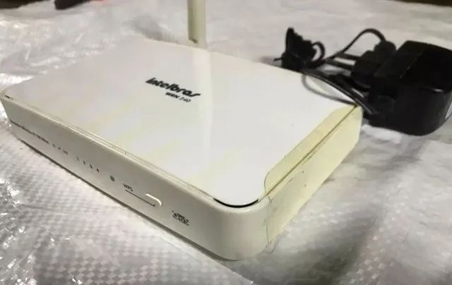 Roteador Intelbras Wrn 240 Modem Wi-fi C/ Fonte Funcionando - Foto 2