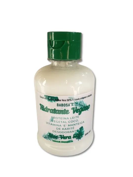 Hidratante Corporal Orgânico 50% Aloe Vera 200ml Babosa K