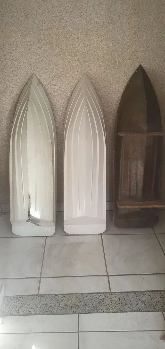 Cascos lancha nautimodelismo com 1,20m de comprimento e 35 cm de largura com molde