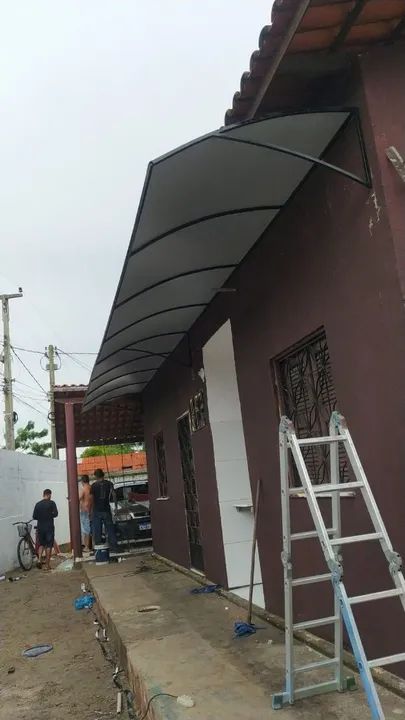 Placas , Fachadas, Toldos em Lona e Policarbonato,  Cobertas 