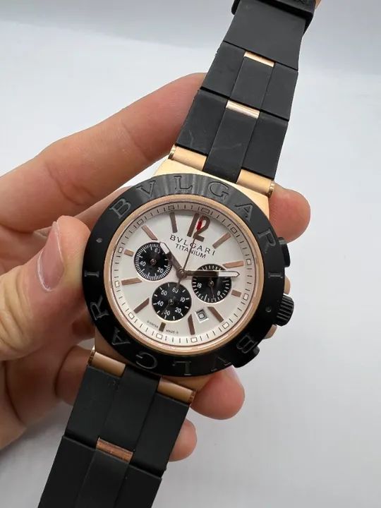 Bvlgari Aluminium Cronógrafo - Foto 5