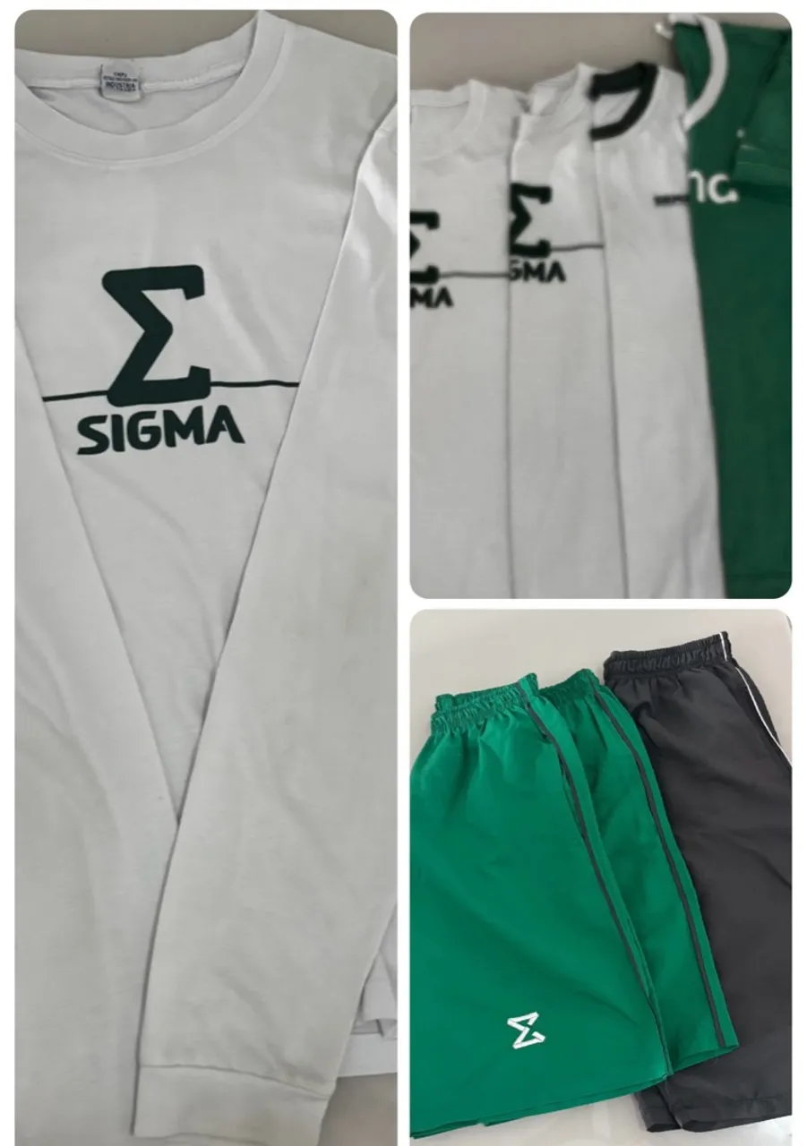 Uniformes do colégio Sigma