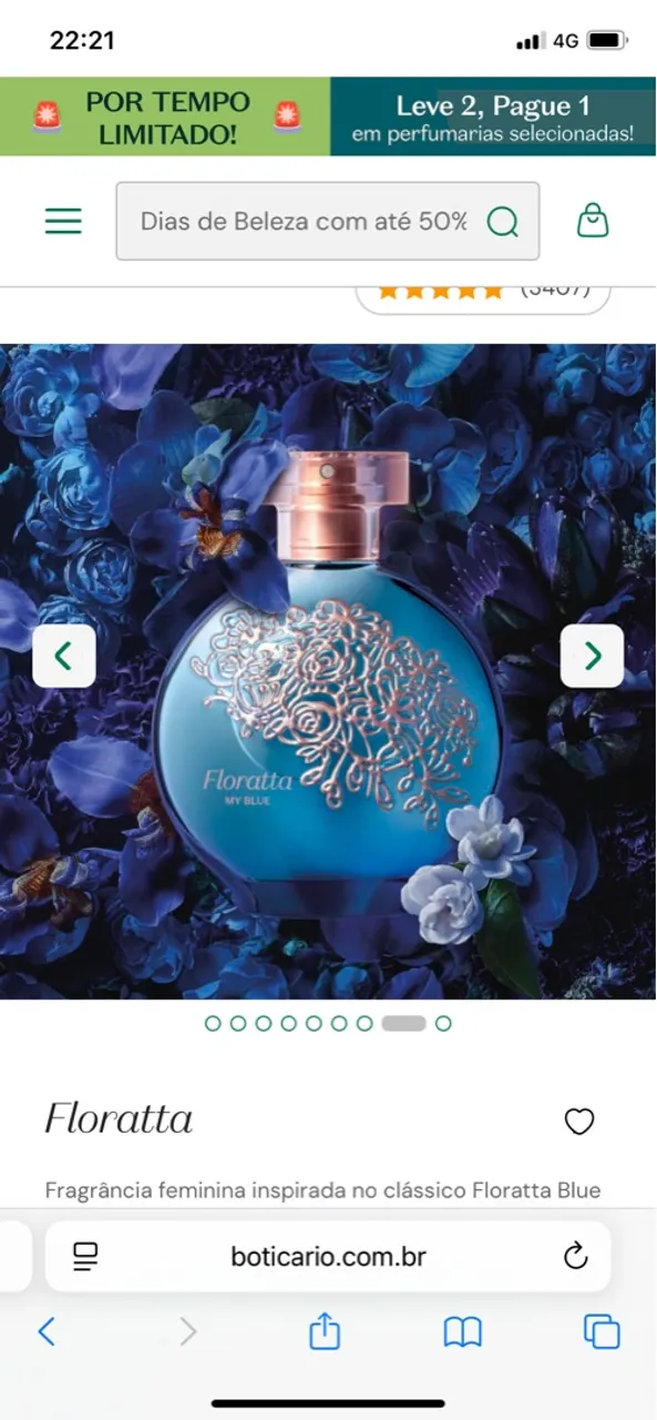 Floratta My Blue - Boticário