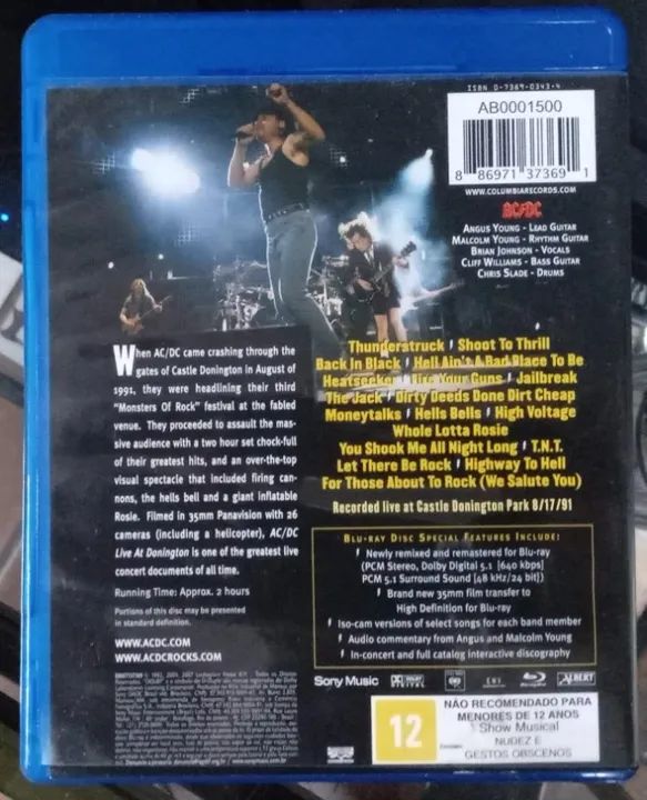 Blu-Ray AC/DC Live At Donnington Park - Foto 3