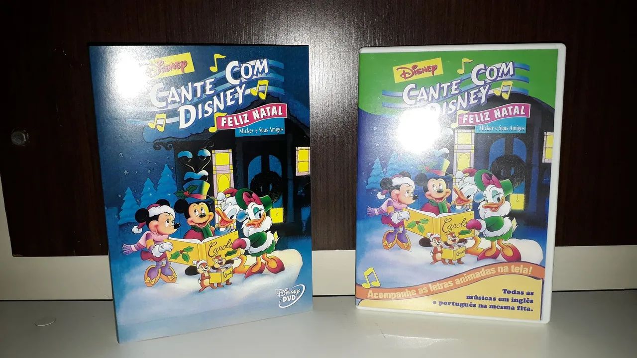 Dvd Cante com Disney Feliz Natal