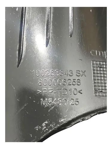 Moldura Esquerda Tampa De Mala Fiat Fastback 2023 100263843 - Foto 5