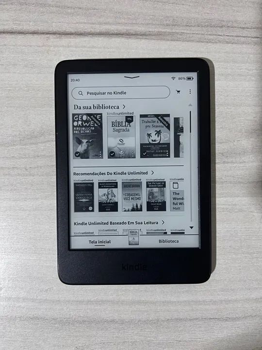 Novo Kindle 2024 - Leitor Digital de Livros - Foto 3