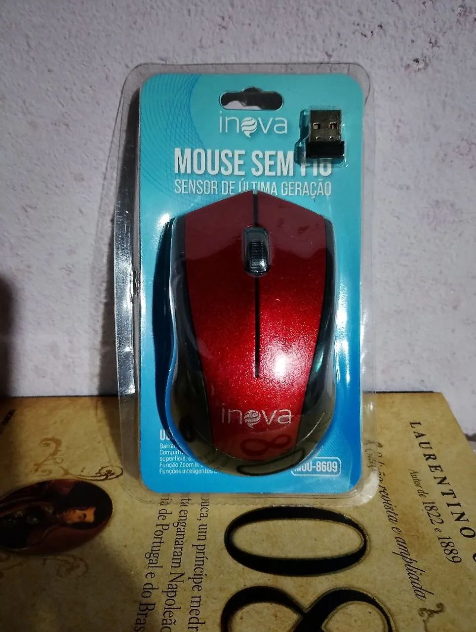 Mouse sem Fio - Sensor de Última Geração 