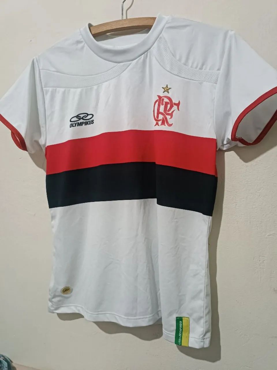 Camisa Feminina Futebol Flamengo Oficial Olimpykus  - Foto 2