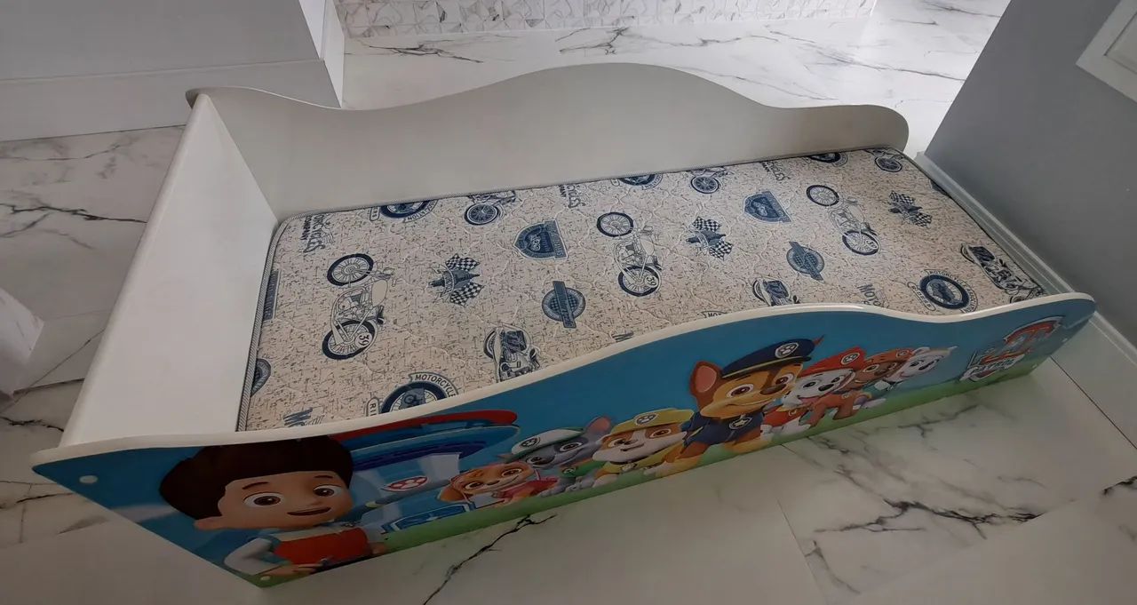Cama Solteiro Patrulha Canina - Foto 3