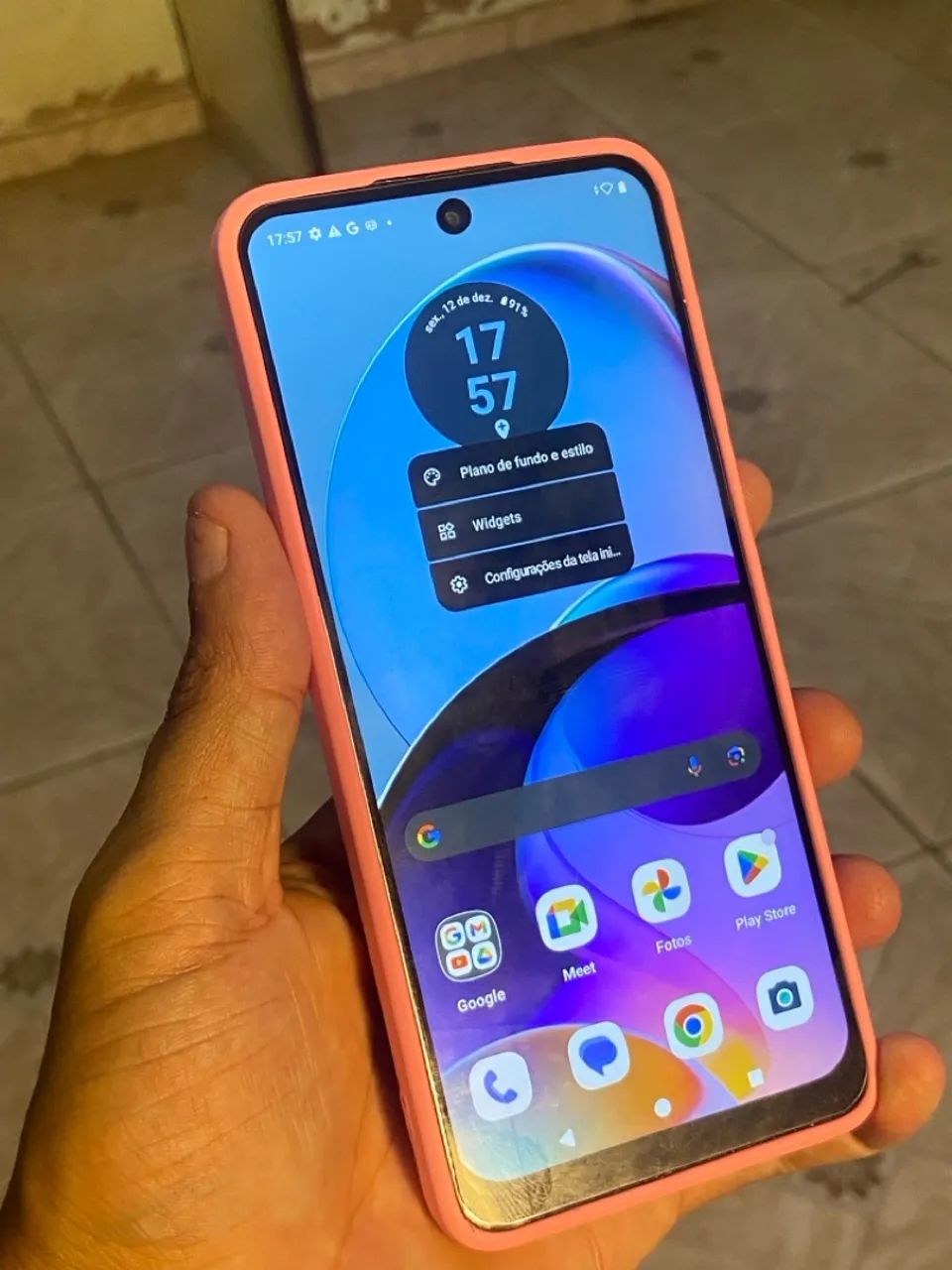 Celular Moto G14 128 gigas Funcionando tudo perfeitamente 