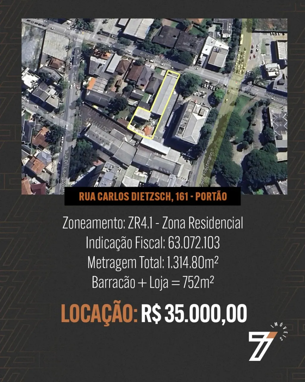 Imóvel para aluguel com 752 metros quadrados em Portão - Curitiba - PR