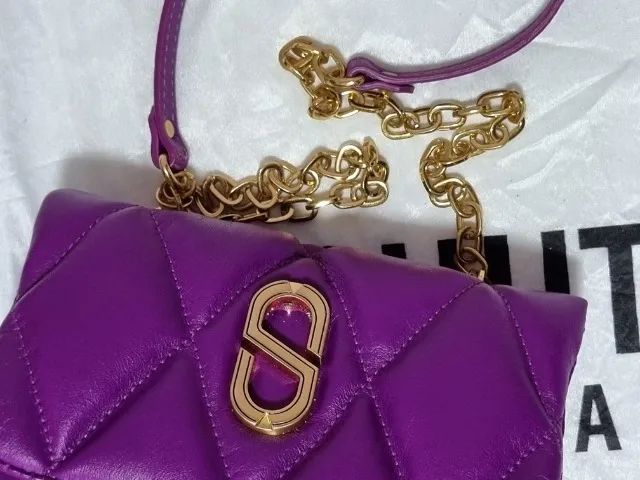 Bolsa Schutz roxa - Foto 2
