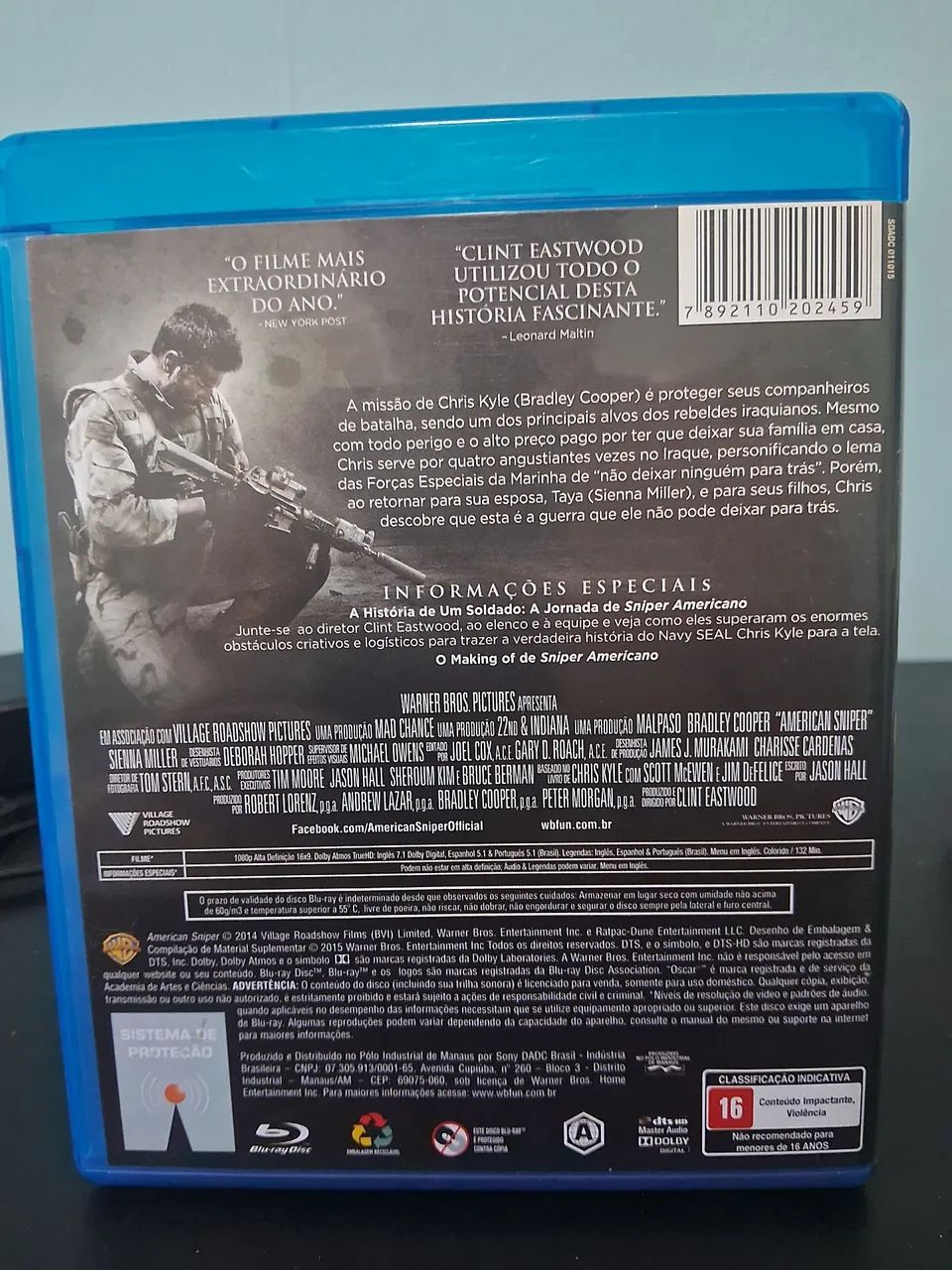 Sniper Americano - Blu-Ray - Foto 3