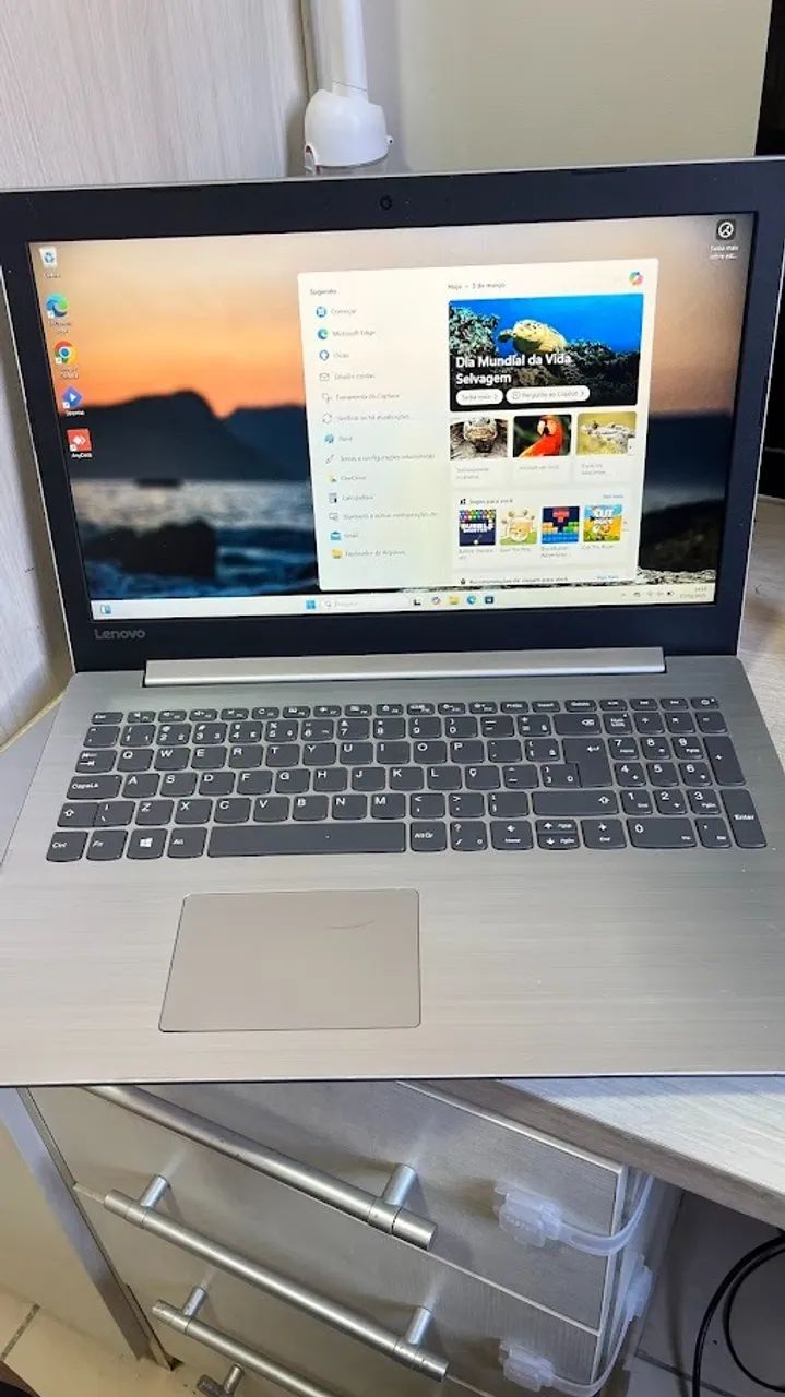 Notebook Lenovo Ideapad 330 Intel i3, 8gb e SSD128