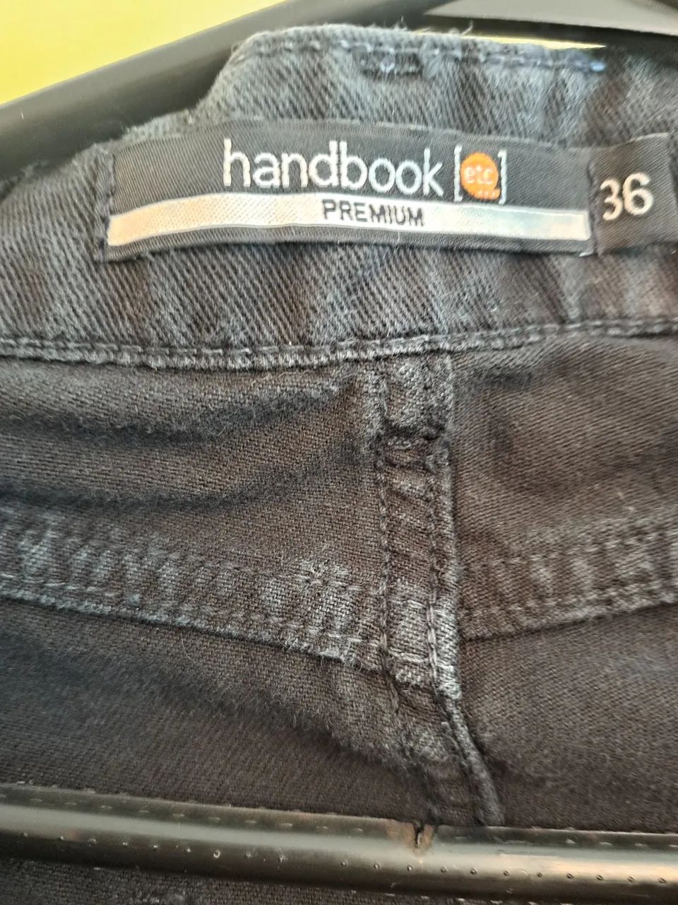 Calça Jeans Destroyed Preta - Foto 2