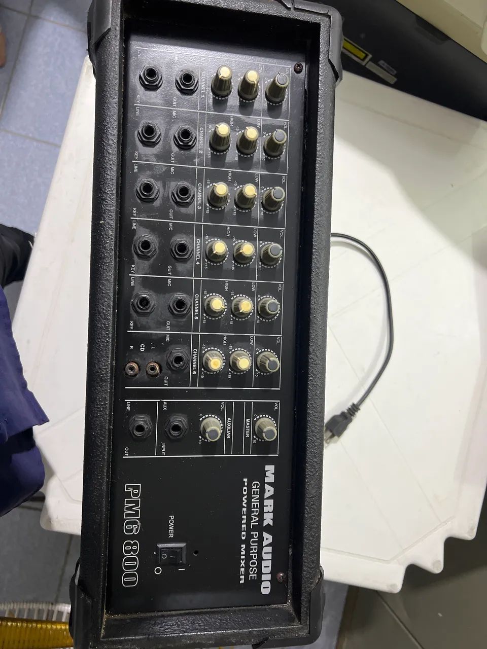 Mesa amplificadora Mark áudio 