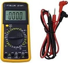Multímetro Digital Profissional Capacímetro Bateria Portátil63824102519939123