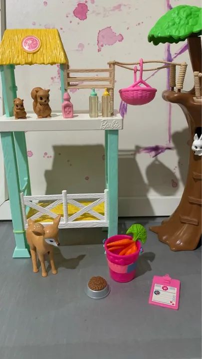 Kit Barbie Centro de Resgate aos Animais / Veterinária  - Foto 4