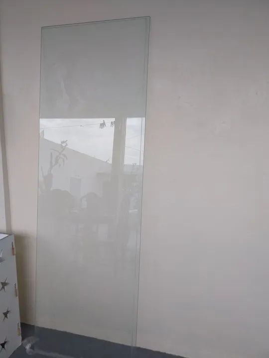 Porta de Vidro Temperado  incolor