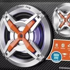 Caixa de som amplificada 100W RMS Mult Conect Thunder P10 Microfone, Radio Fm - Foto 3