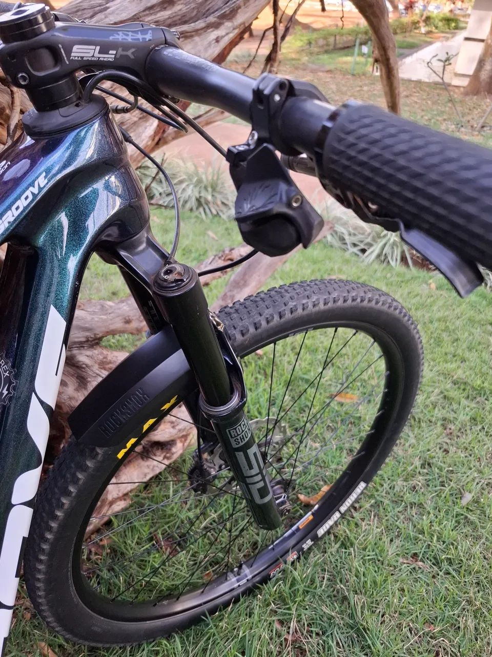 Bike Groove Slap 9 12v Full Carbon 29er 16(S) Grupo Sram Eagle AXS eletrônico - Foto 5