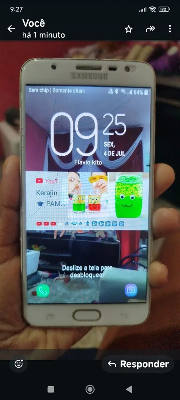 Vendo esse celular jt 7 play.