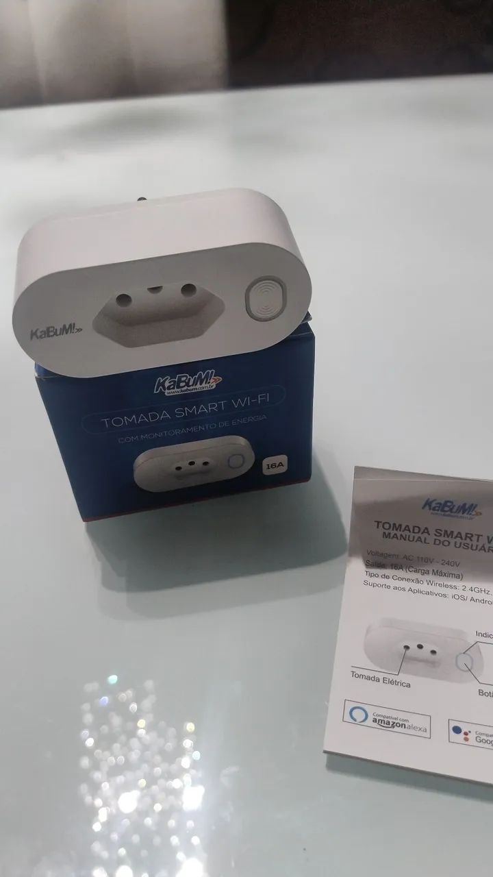 Tomada smart inteligente KaBuM Nova 
