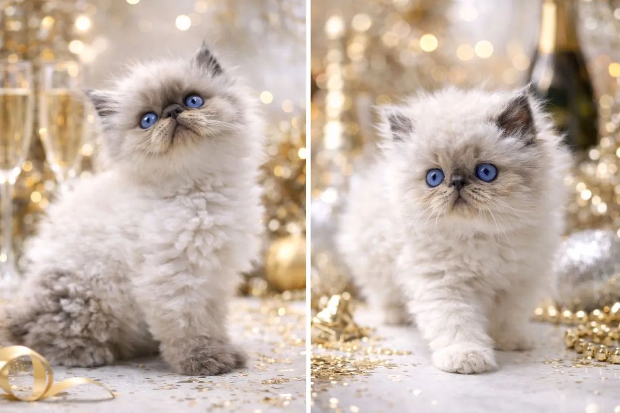 Lindos bebês originais de gatinhos persa himalaia vermifugados 