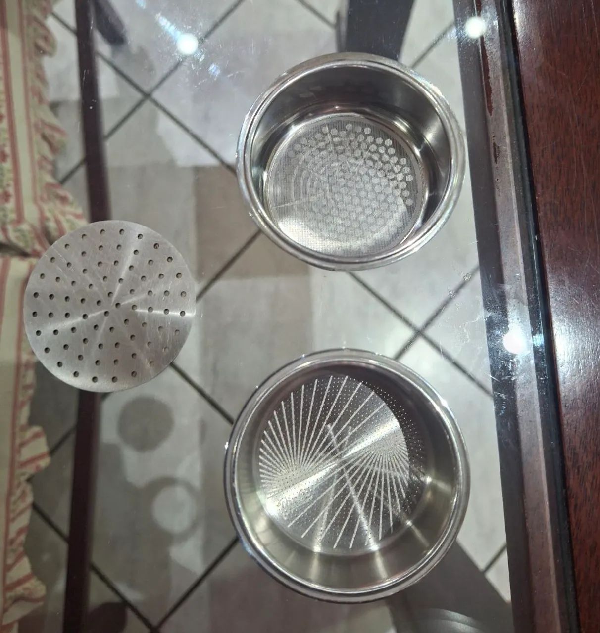 Kit Acessórios Espresso 51mm (Portafiltro naked, puck screen, funil e 2 filtros) - Foto 4